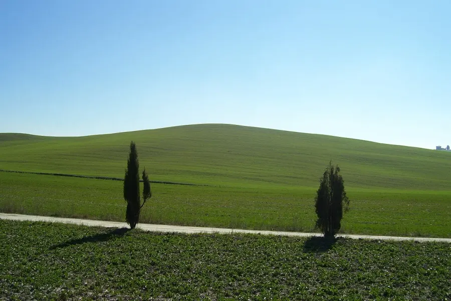 La carte Val d'Orcia