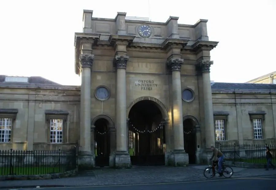 The Oxford University Press card