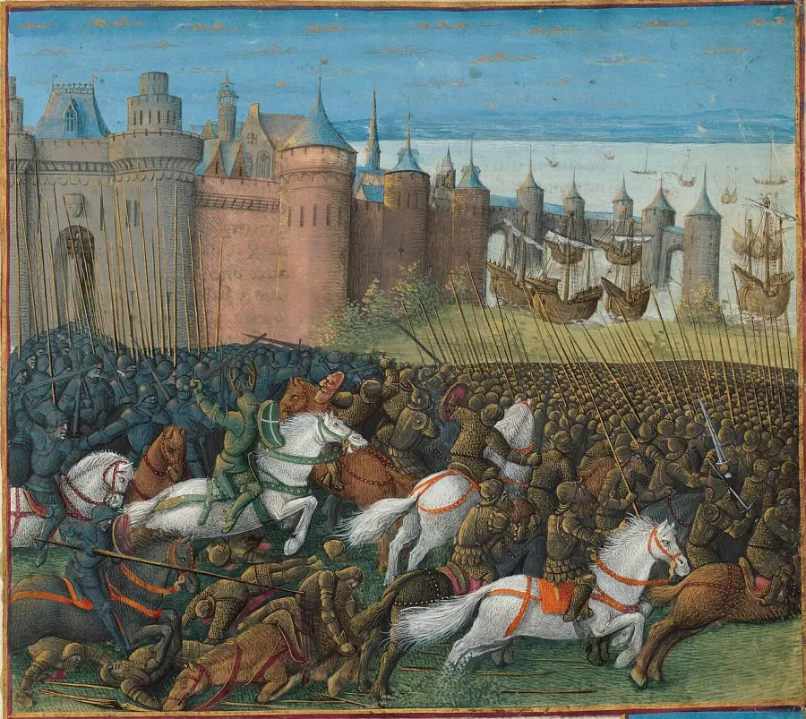 The Siege of Tyre card