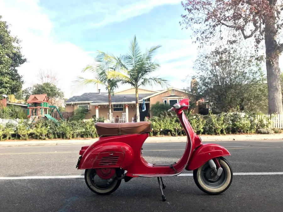 La carte Vespa