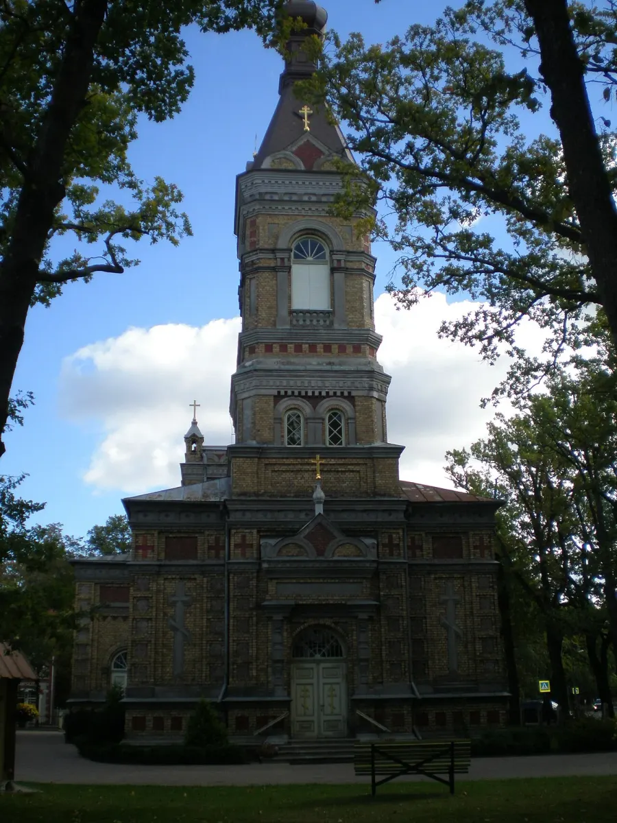 La carte Église de la Transfiguration de Pärnu