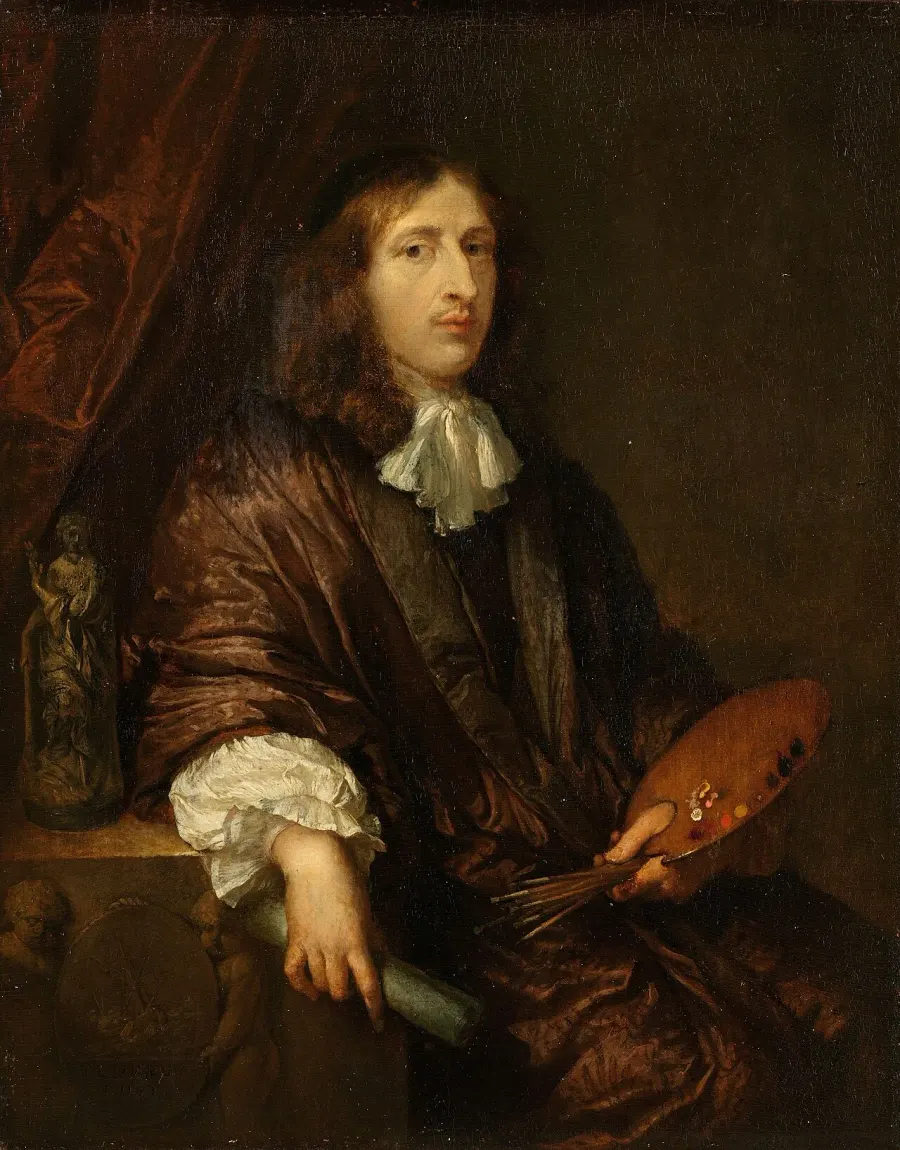 The Caspar Netscher card