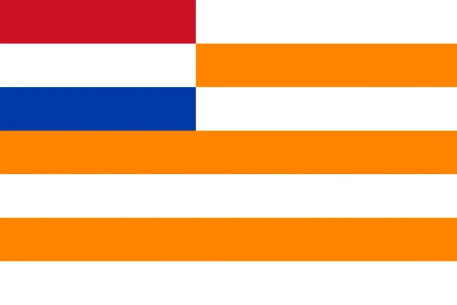 La carte État libre d'Orange