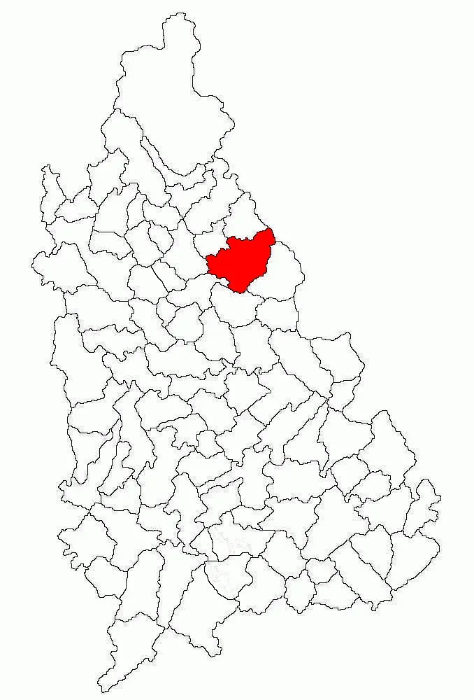 La carte Valea Lungă