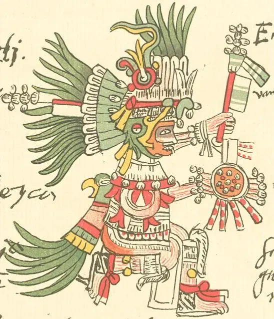 La carte Huitzilopochtli
