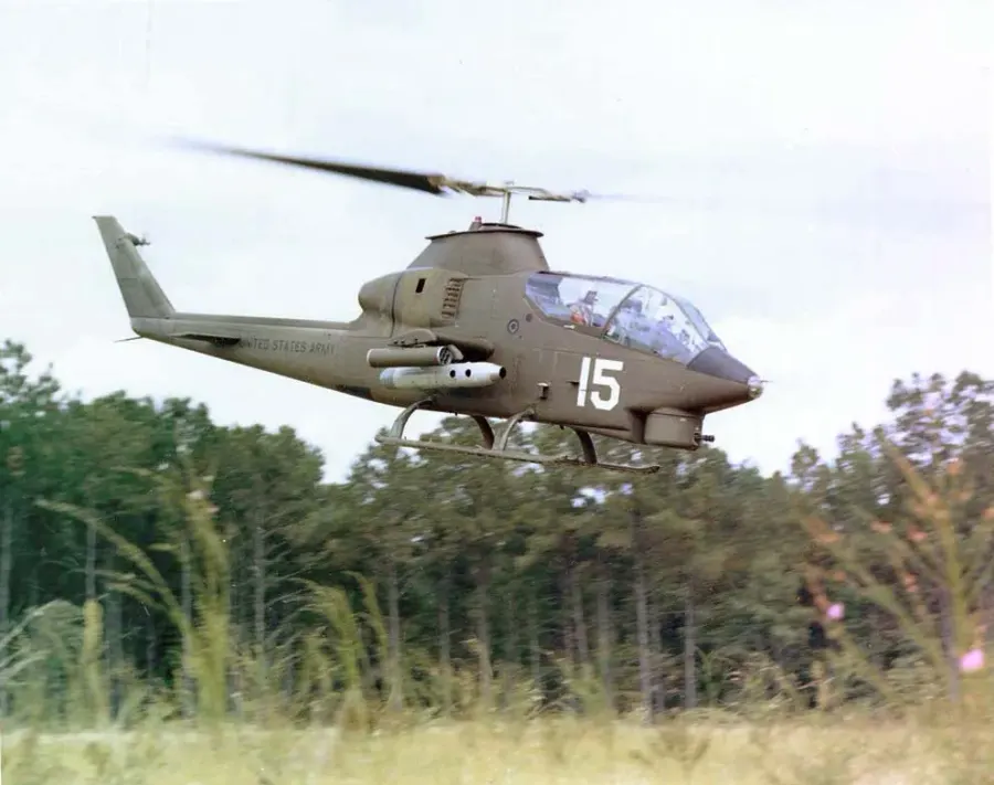 La carte Bell AH-1 Cobra