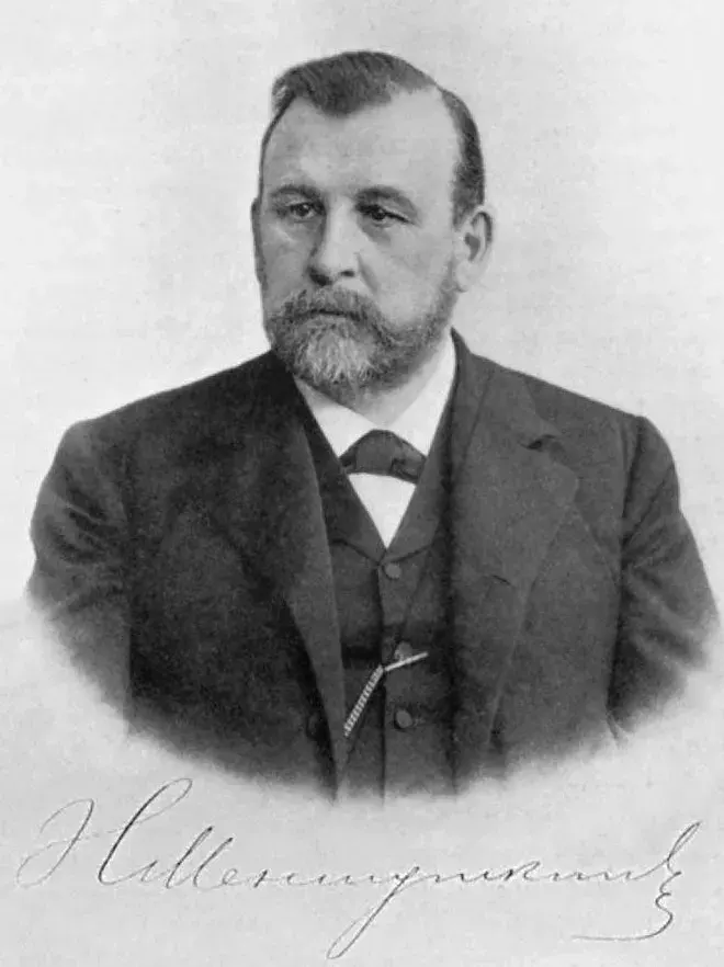 La carte Nikolaï Menchoutkine