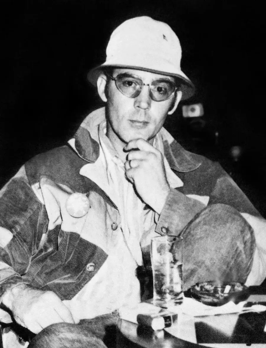 La carte Hunter S. Thompson