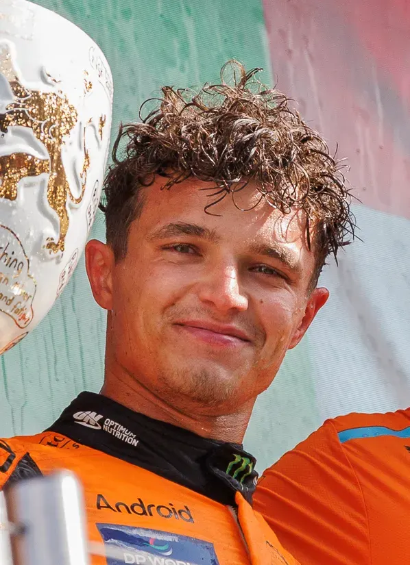 The Lando Norris card