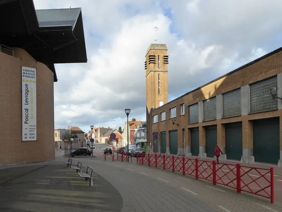 La carte Mouscron