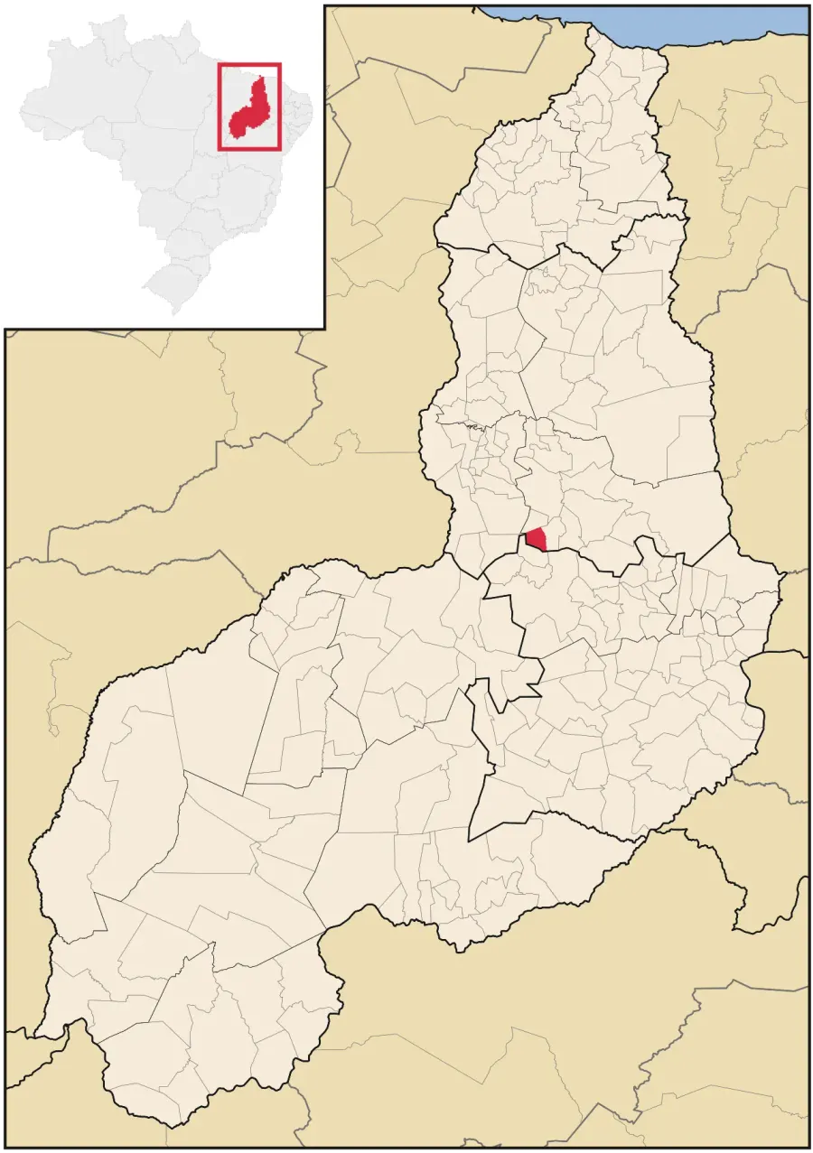 The Várzea Grande, Piauí card