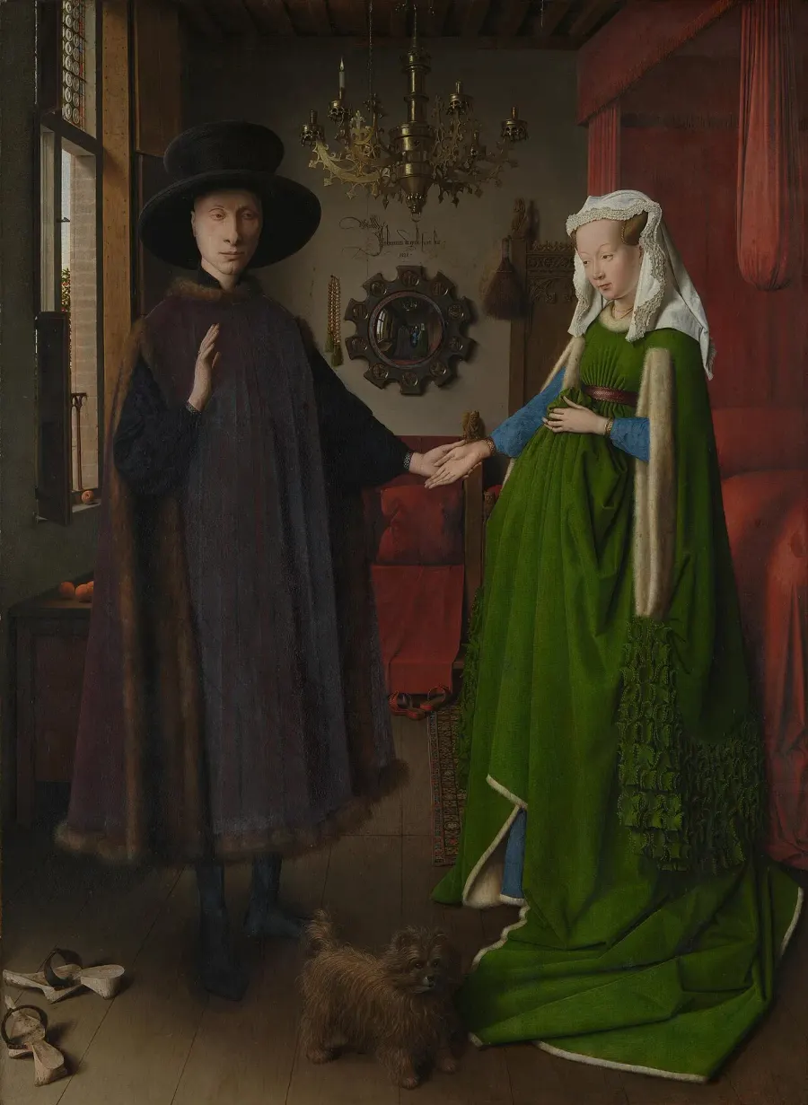 La carte Les Époux Arnolfini
