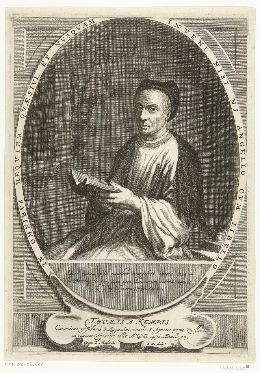 La carte Thomas a Kempis