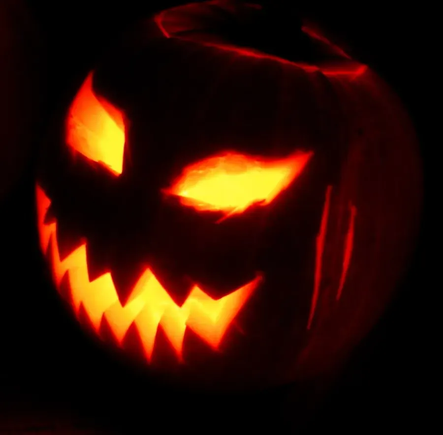 The Jack-o'-lantern card