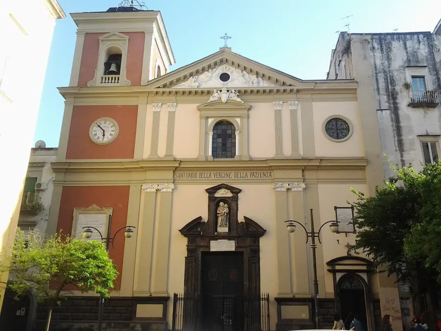 La carte Basilique Santa Maria della Pazienza