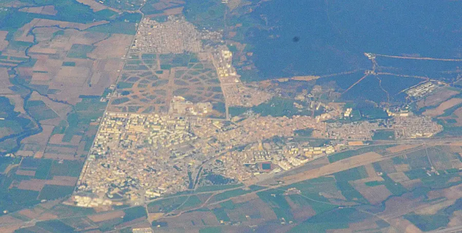 La carte Azzaba