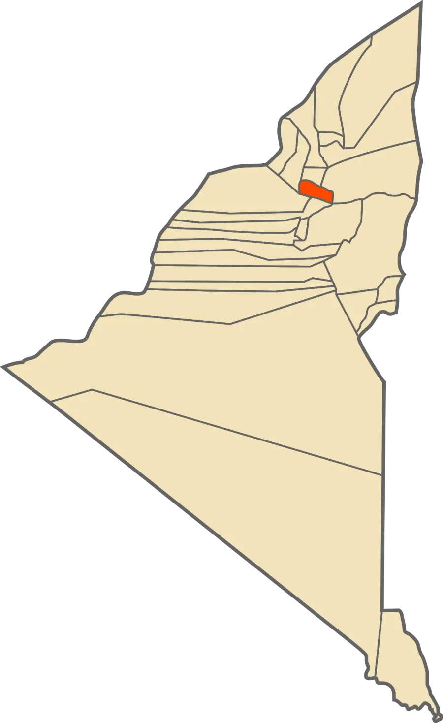 La carte Metarfa