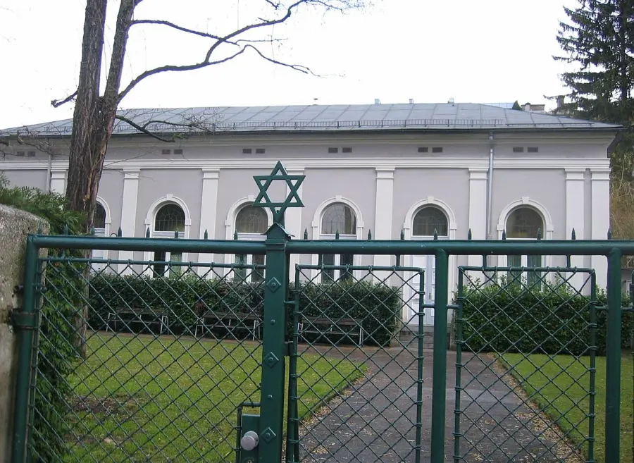The Synagogue de Salzbourg card