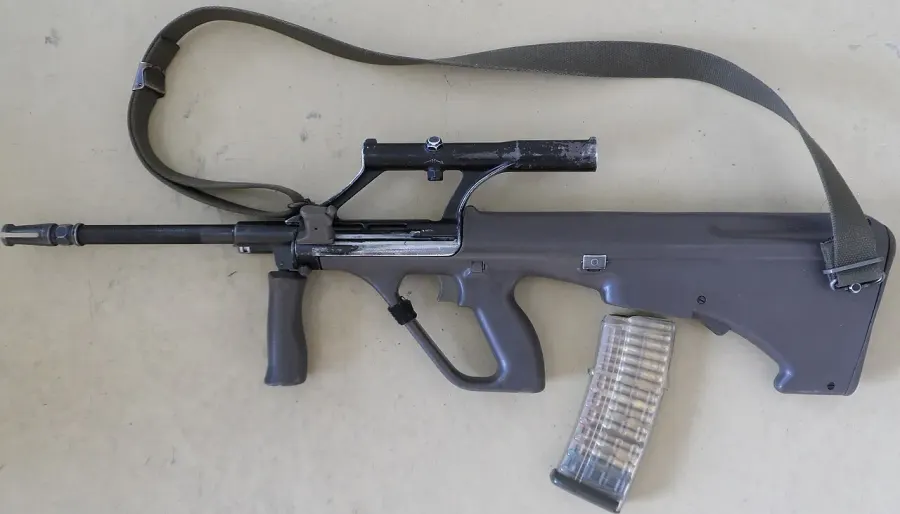 The Steyr AUG card