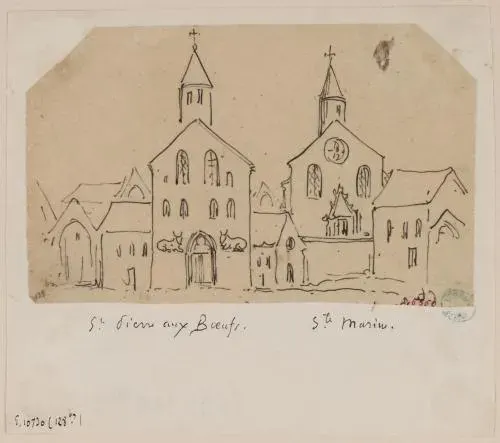 La carte Église Sainte-Marine