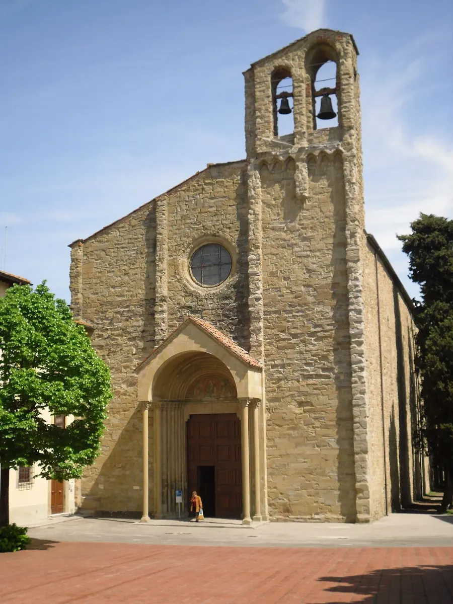 La carte Église Saint-Dominique d'Arezzo