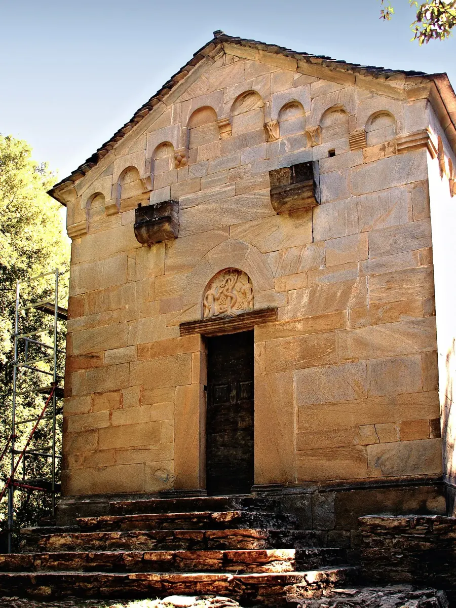 La carte Chapelle San Quilico de Cambia