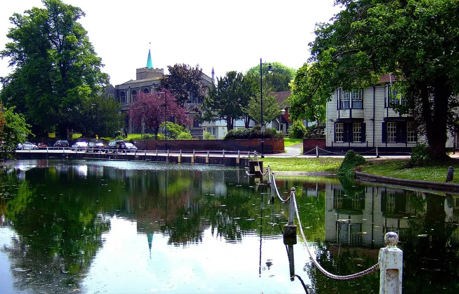 La carte Carshalton