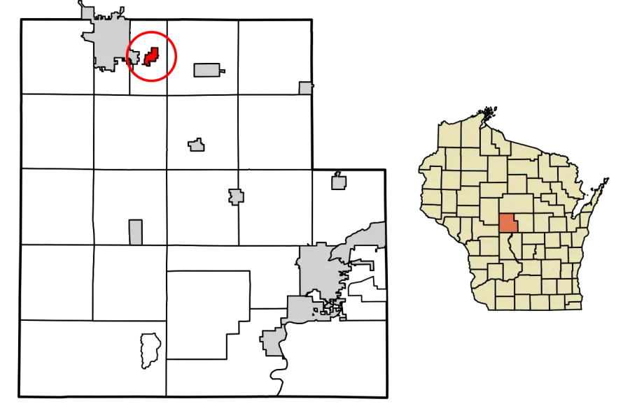 The Hewitt, Wood County, Wisconsin card