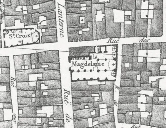 La carte Église de la Madeleine-en-la-Cité