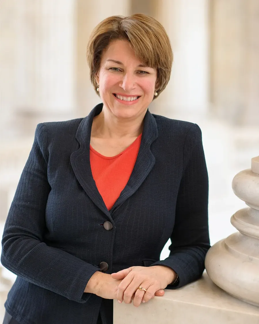 La carte Amy Klobuchar