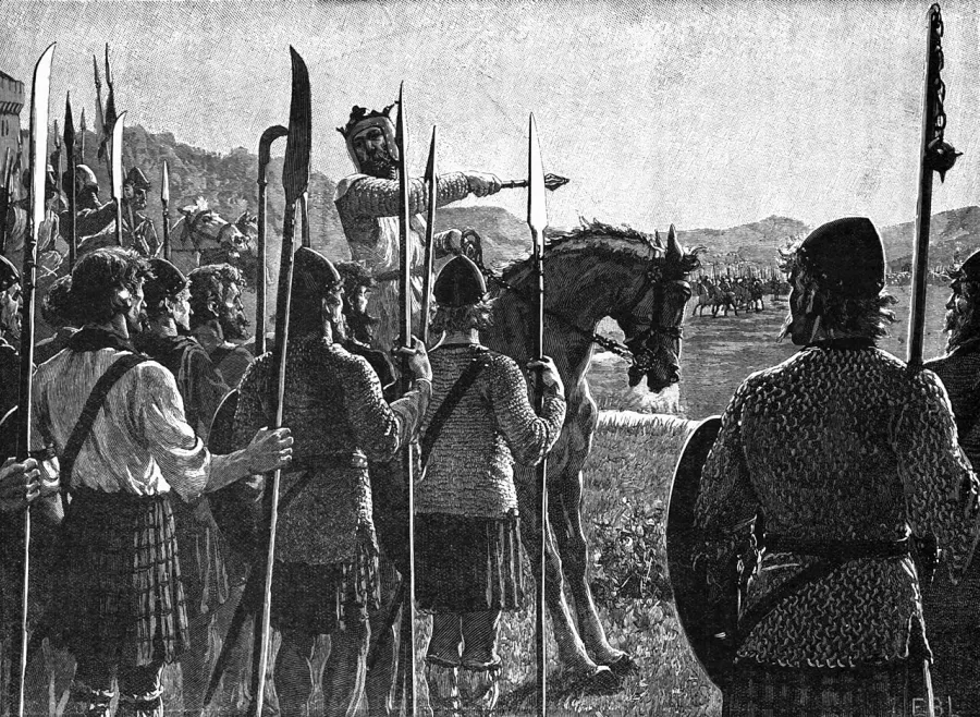 The Battle of Bannockburn card