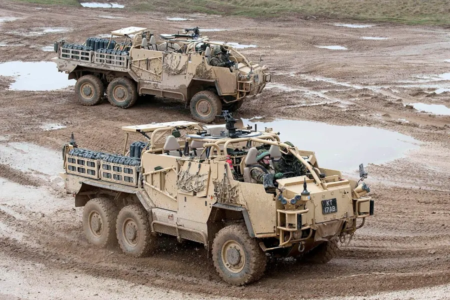 La carte British Army
