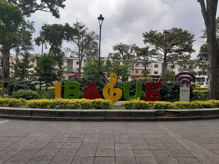 La carte Ibagué