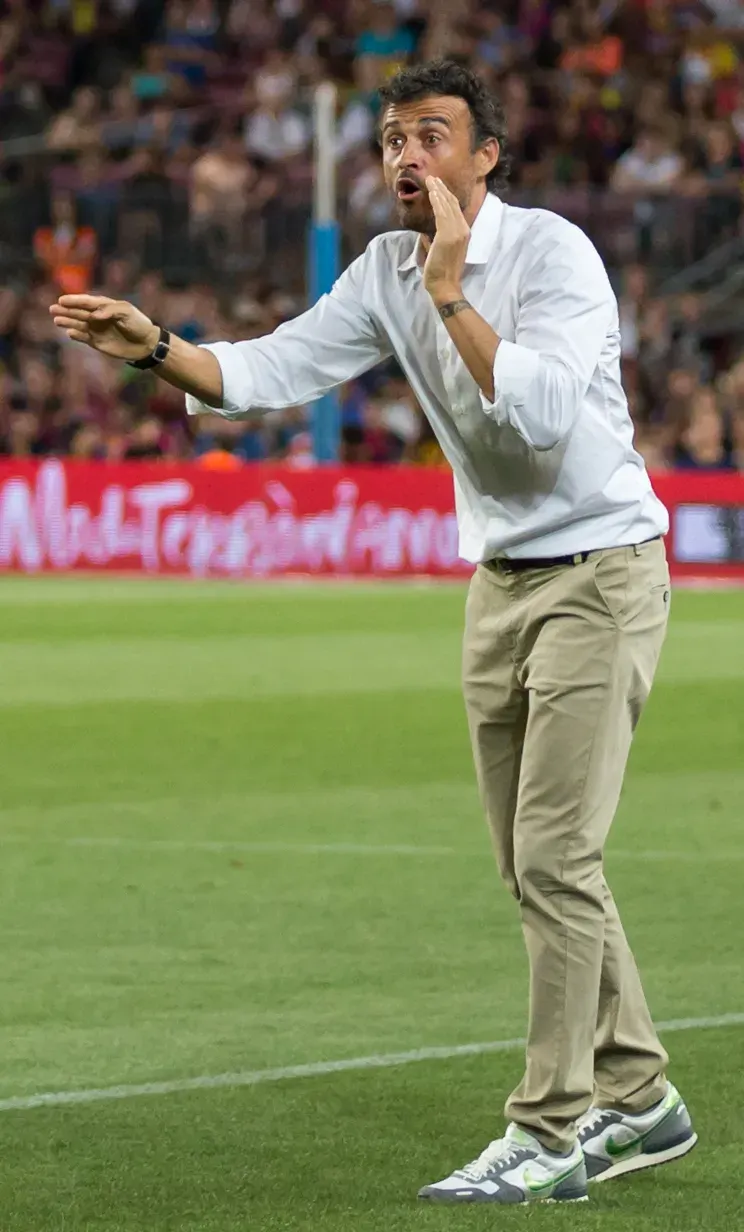 La carte Luis Enrique