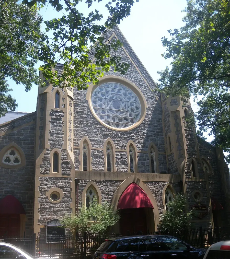 La carte Cathédrale Saint-Nicolas de Brooklyn