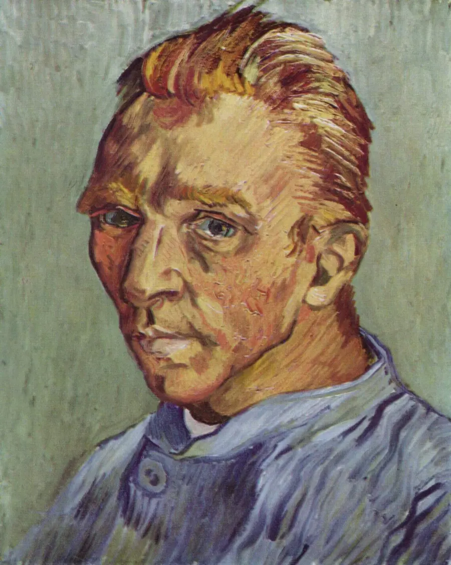 The Self-portrait without beard card