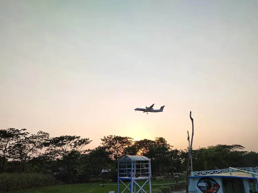 The Barishal Airport card