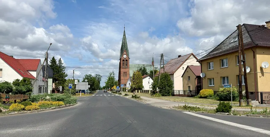 The Gmina Popielów card