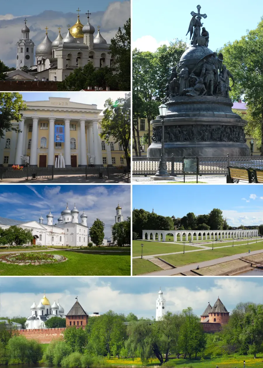 La carte Novgorod