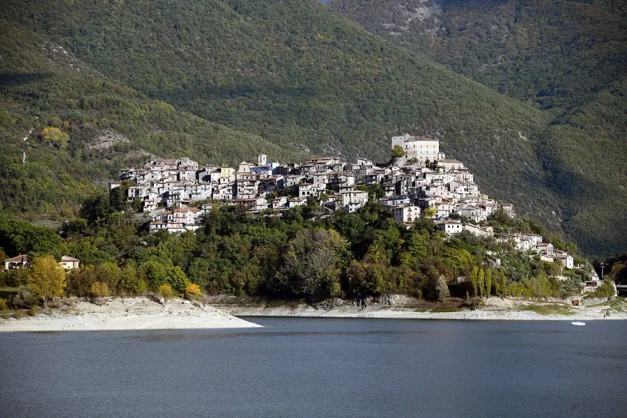 La carte Castel di Tora