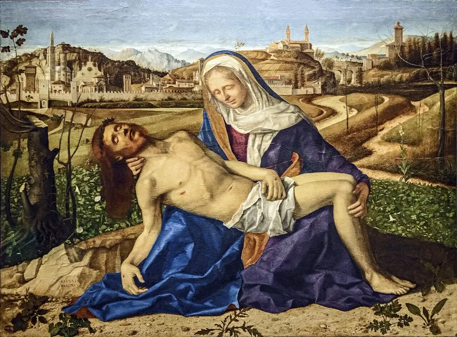 The Pietà card