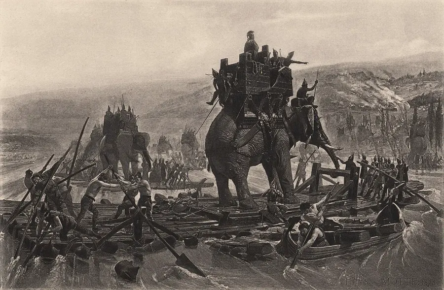 The War elephant card