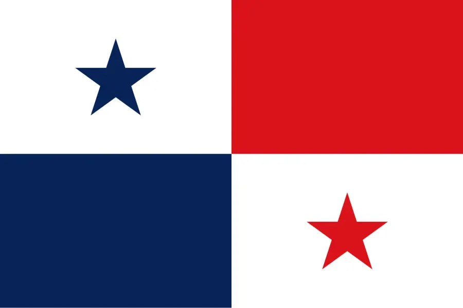 La carte Équipe du Panama de football