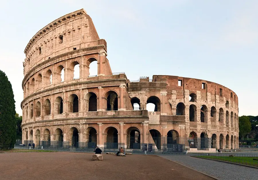 The Ancient Roman architecture card