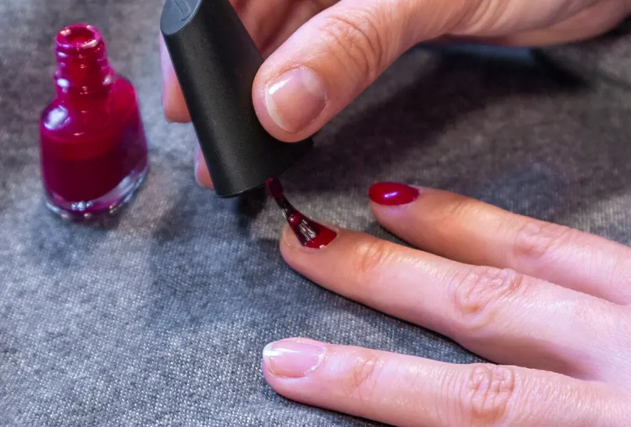 The Nail polish card