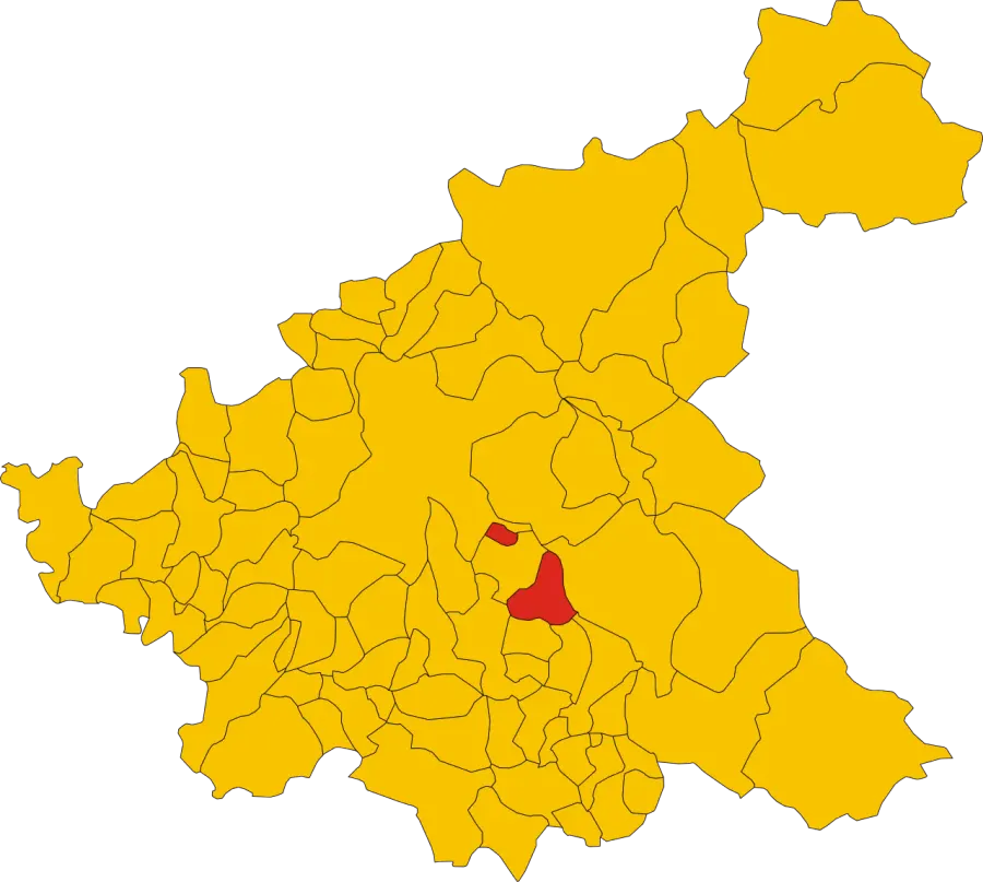 La carte Concerviano