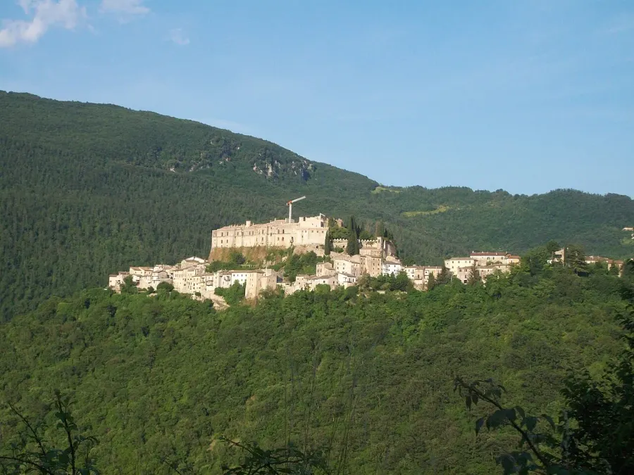 The Rocca Sinibalda card