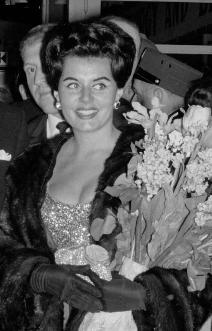 La carte Eunice Gayson
