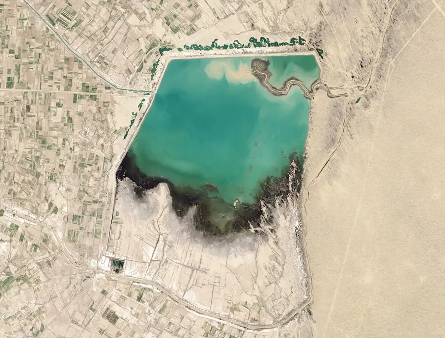La carte Canal du Karakoum