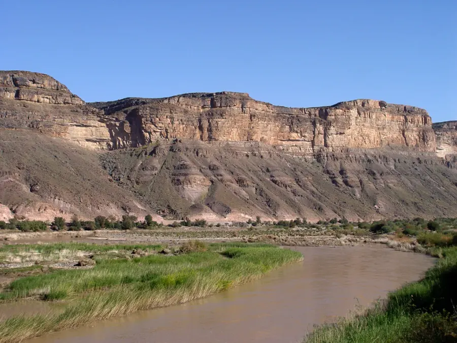La carte Grand Escarpement africain